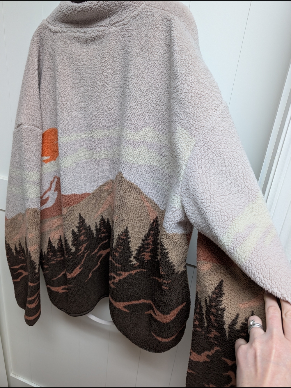 Yellowstone Mountain Fleece Pullover - Sunset, XL - Picture 7 of 7